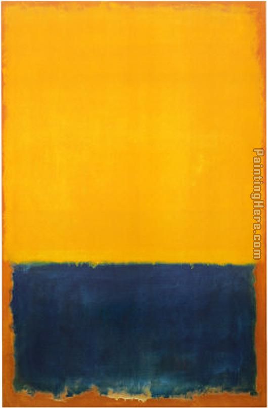Mark Rothko Yellow and Blue2